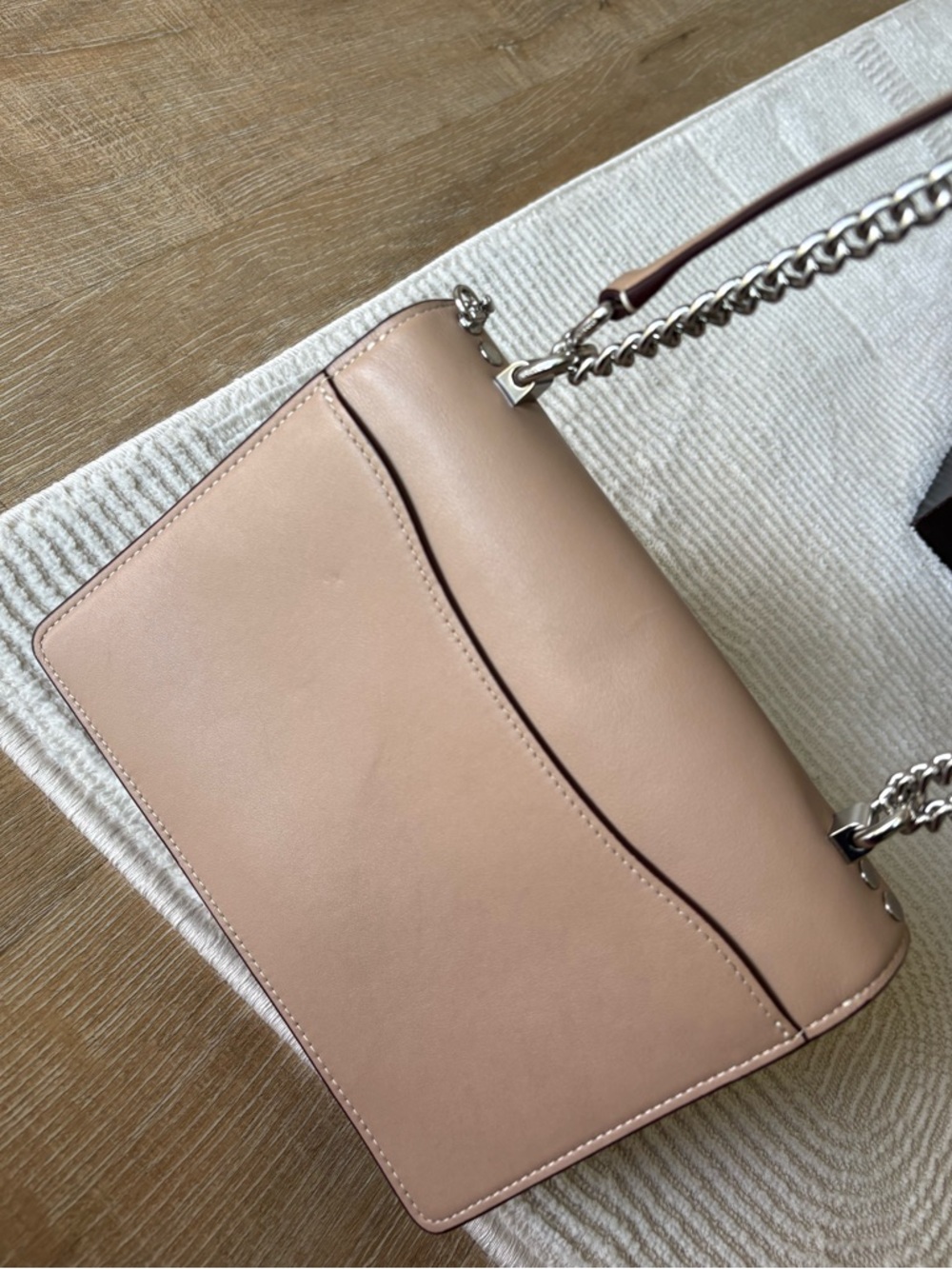 Coach Klare Crossbody Bag In Signature Canvas - Sand /Taupe/ Silver - Picture 7 of 13